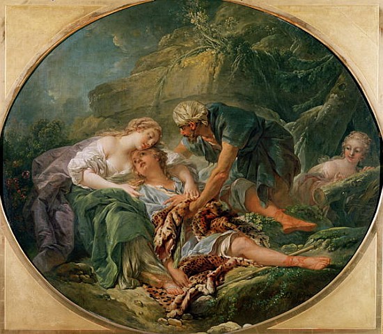 Amintas Brought Back to Life in the Arms of Sylvie von François Boucher