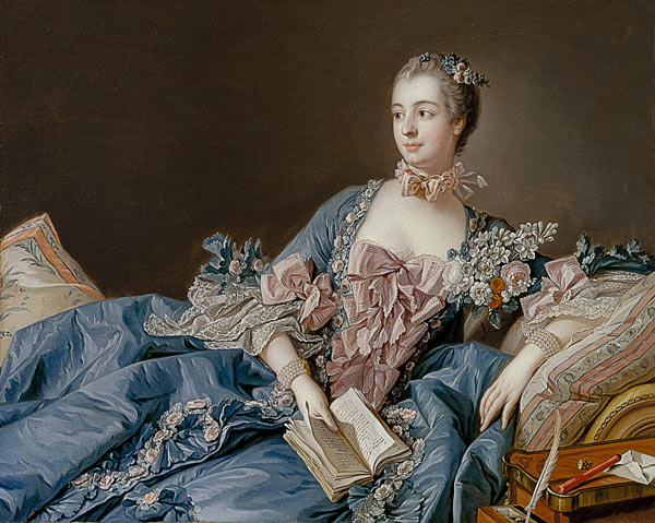 Madame de Pompadour von François Boucher