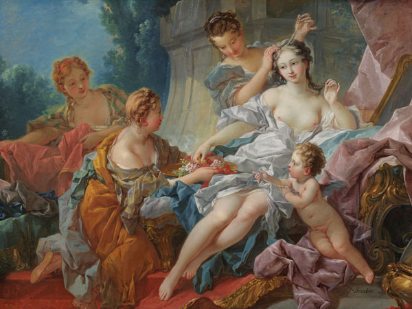 Die Toilette der Venus. von François Boucher