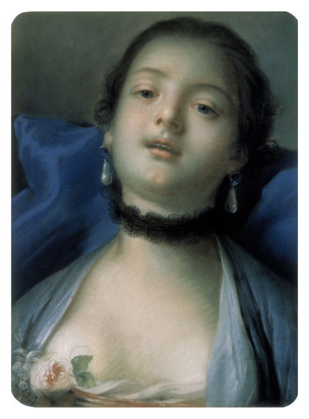 Junge Frau von François Boucher