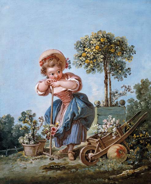 The Little Gardener von François Boucher