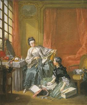 Die Modehändlerin (Der Morgen) 1746