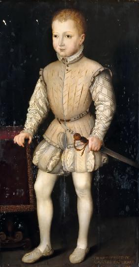 Heinrich IV. als Kind 1557
