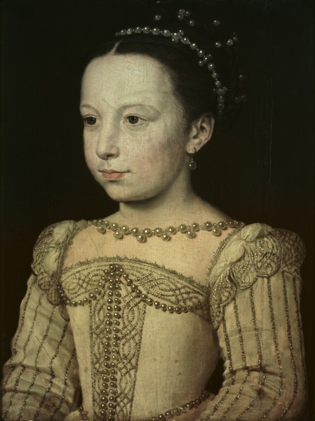 Margarete von Valois / Gem.v.F.Clouet von François Clouet