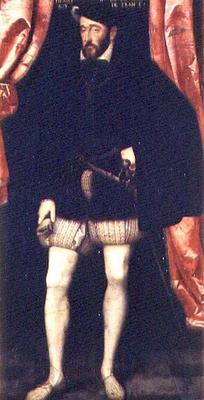 Portrait of King Henri II of France (1519-59) von François Clouet