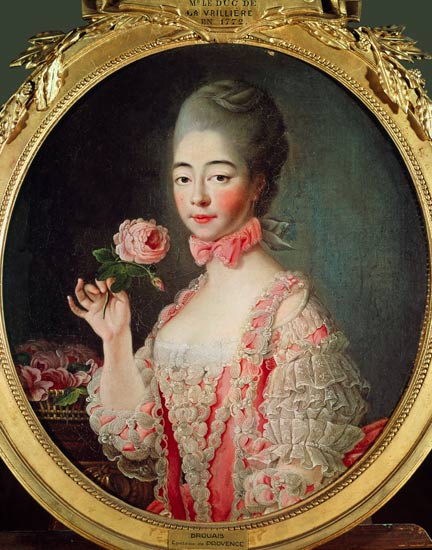 Marie-Josephine Louise de Savoie (1753-1810) Comtesse de Provence von François-Hubert Drouais