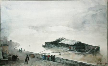The Seine von François Marius Granet