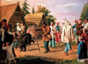 Buffoons in a Village 1857