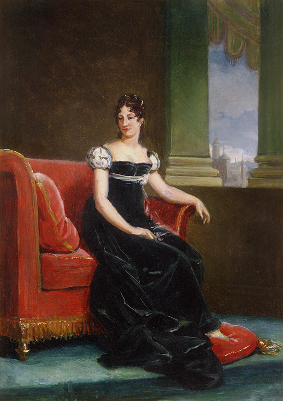 Desiree Clary (1777-1860) Queen of Sweden von François Pascal Simon Gérard