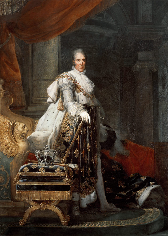 König Karl X. von Frankreich von François Pascal Simon Gérard