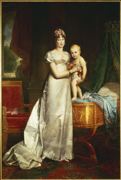 Kaiserin Marie Louise u. Sohn von François Pascal Simon Gérard