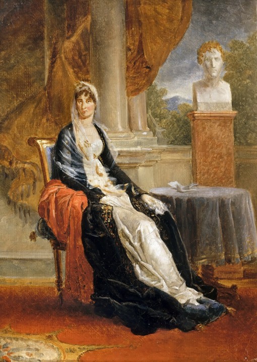 Maria Letizia Buonaparte, geb. Ramolino (1750-1836) von François Pascal Simon Gérard