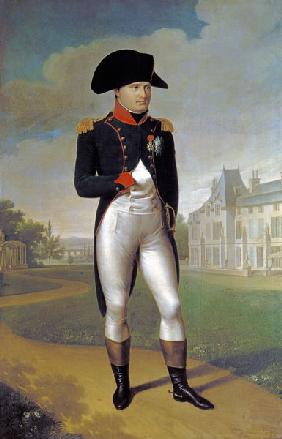 Napoleon I (1769-1821) in Front of the Chateau de Malmaison 1804