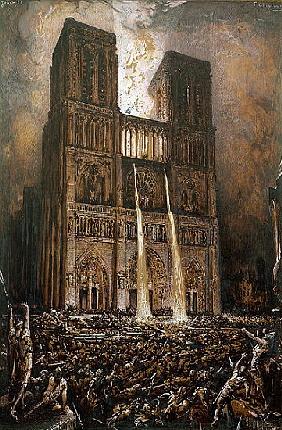 The Populace Besieging Notre-Dame