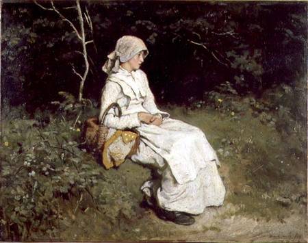 Resting by the Way von Frank Holl