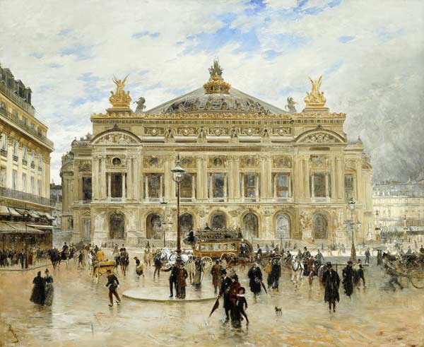 L'Opera, Paris von Frank Myers Boggs