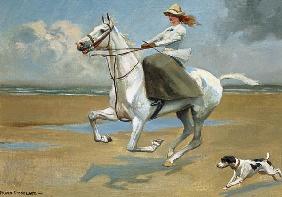 Riding on the Strand
