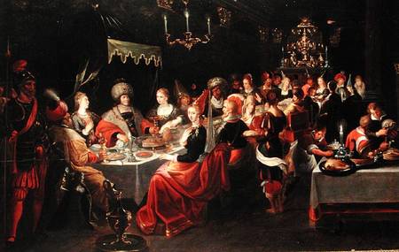 Belshazzar's Feast von Frans Francken d. J.