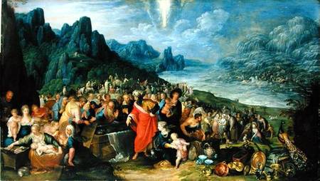 The Israelites on the Bank of the Red Sea von Frans Francken d. J.