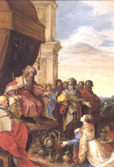 Solomon and the Queen of Sheba von Frans Francken d. J.
