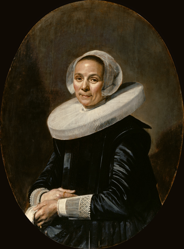 Bildnis einer Frau von Frans Hals
