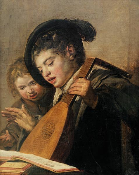 Die singenden Knaben von Frans Hals