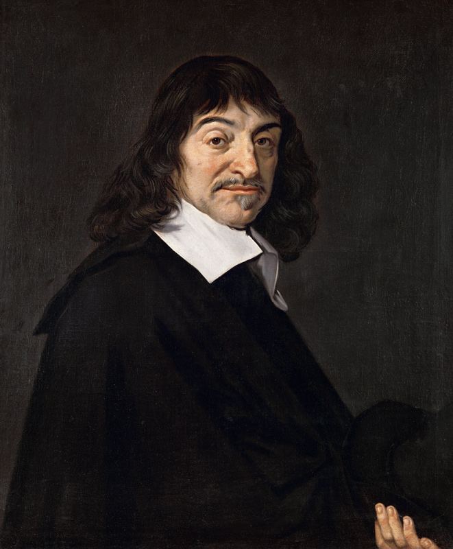 Portrait of Rene Descartes (1596-1650) von Frans Hals