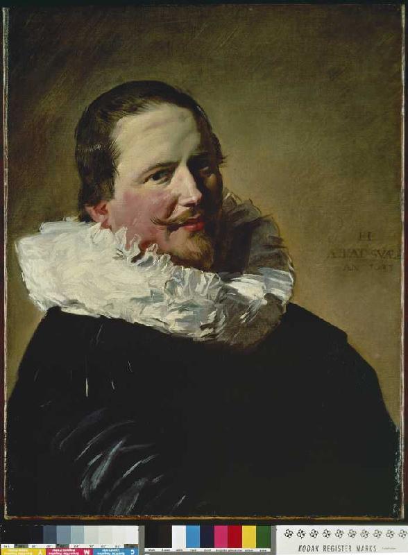 Bildnis eines 30-jährigen Mannes mit Halskrause von Frans Hals