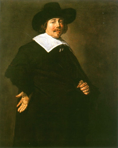 Bildnis von einem Mann von Frans Hals
