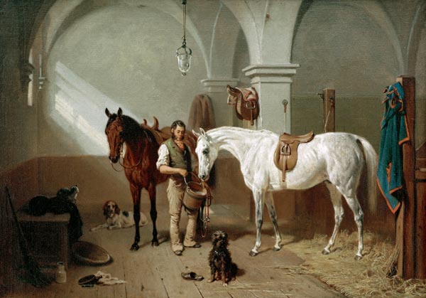 Pferdestall von Franz Adam