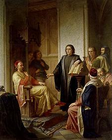 Karl IV., umgeben von seinen Ratgebern von Franz Czermak