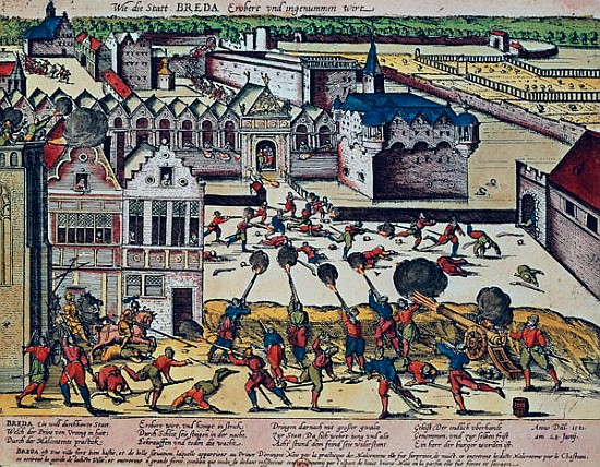 The Haultepenne Fury in 1581 von Franz Hogenberg