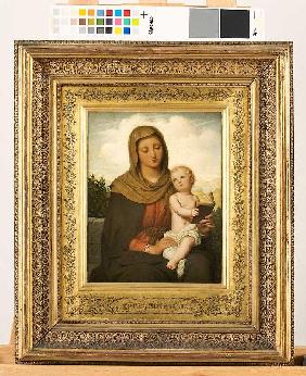 Madonna mit Kind/Mater Admirabilis 1840er Jah