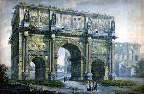 Triumphal Arch of Constantine, Rome  on