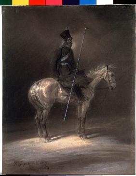 Kosak zu Pferde 1837