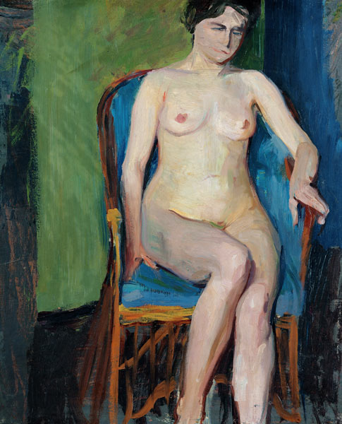 Seated Nude von Franz Noelken