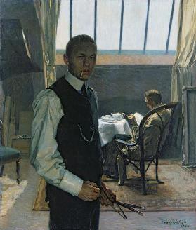 Self Portrait in the Studio 1904