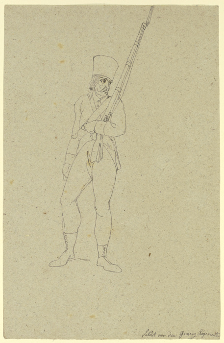 Soldat von den Grenzregimenten von Franz Pforr
