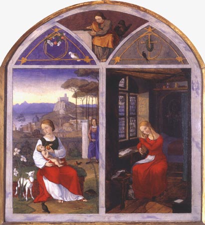 Sulameta und Maria von Franz Pforr