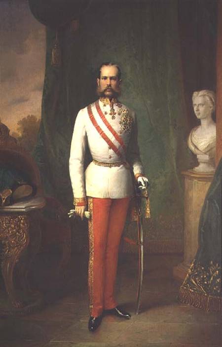 Franz Joseph I Emperor of Austria and King of Hungary (1830-1916) von Franz Russ