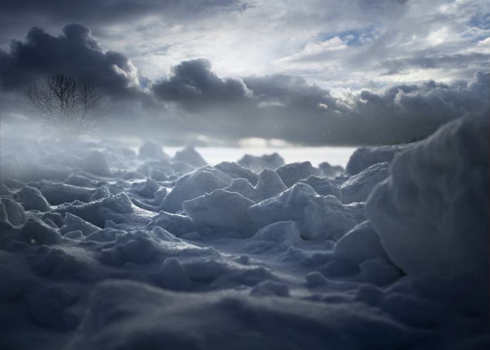 Snowstorm von Franz Schumacher
