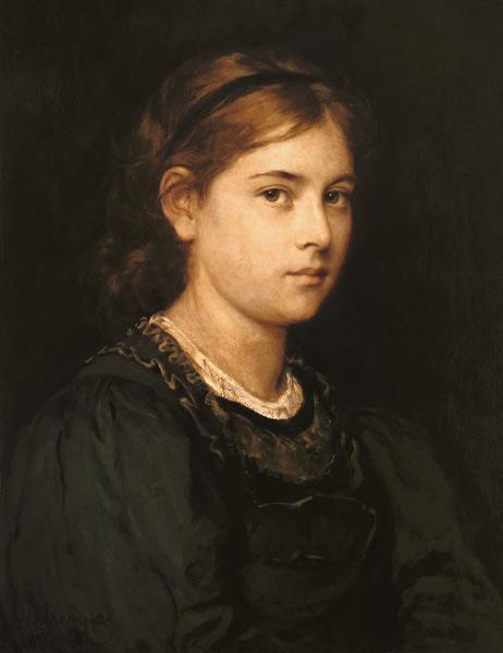 Mädchenbildnis 1876
