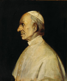 Papst Leo XIII. von Franz von Lenbach