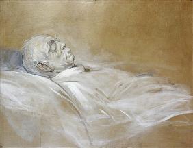 Prince Otto von Bismarck on his Death Bed