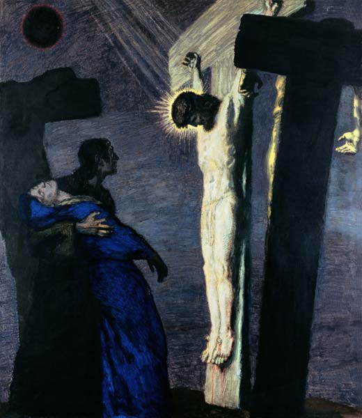 Kreuzigung Christi. von Franz von Stuck