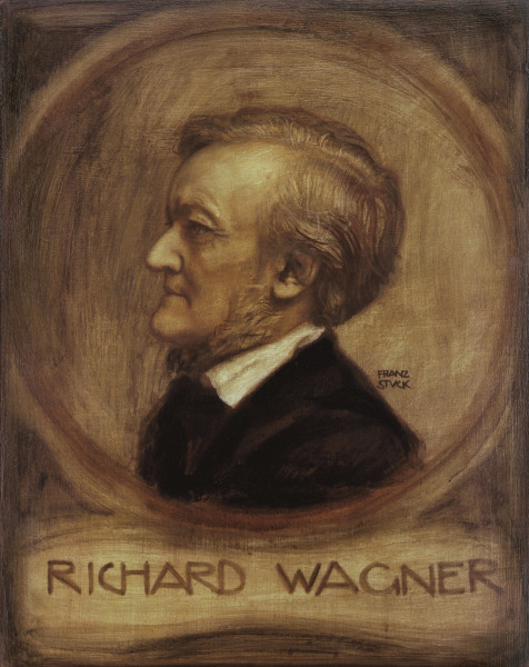 Richard Wagner, Paint. by Franz v.Stuck von Franz von Stuck