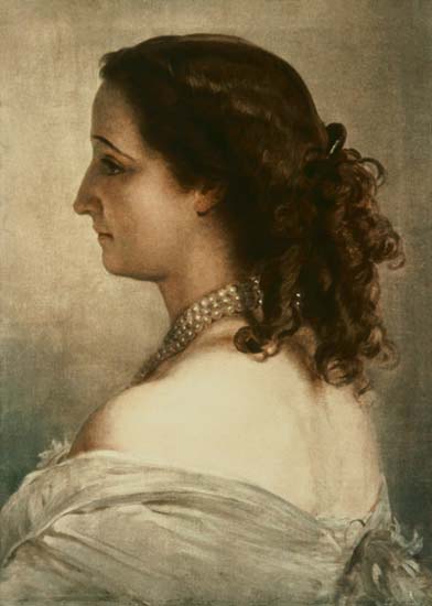 Eugenie, Kaiserin der Franzosen (Napoleon III.) von Franz Xaver Winterhalter