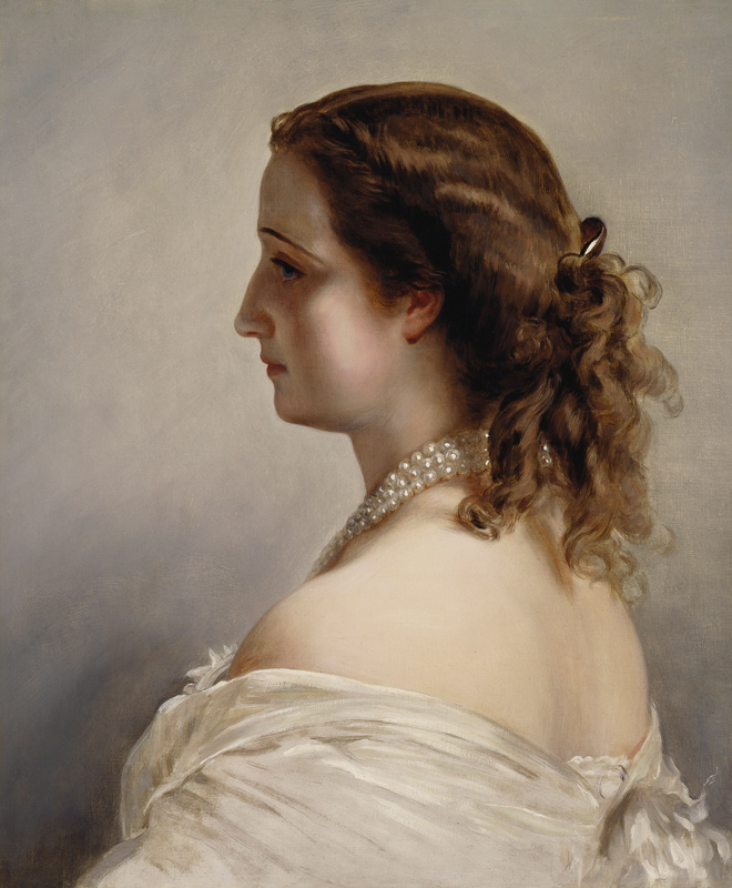 Eugenie, Kaiserin der Franzosen (Napoleon III.) von Franz Xaver Winterhalter