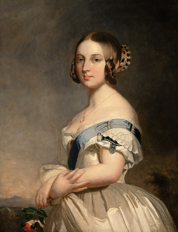 Queen Victoria (1819-1901) von Franz Xaver Winterhalter