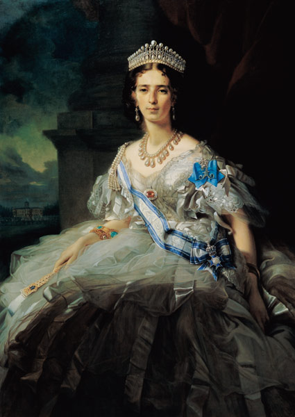 Bildnis der Fürstin Tatiana Jussupova von Franz Xaver Winterhalter